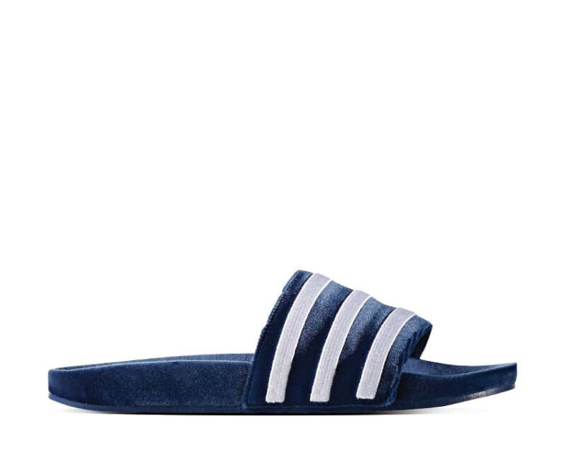 Adidas Adilette Slides Velvet Dark Blue