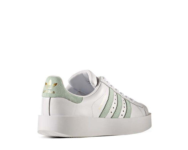 Adidas Superstar Bold White Green – Image 2