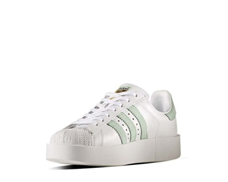 Adidas Superstar Bold White Green – Image 3