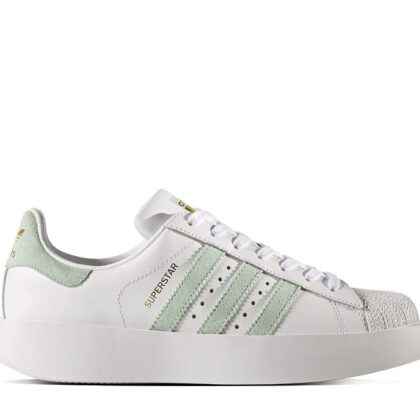 Adidas Superstar Bold White Green