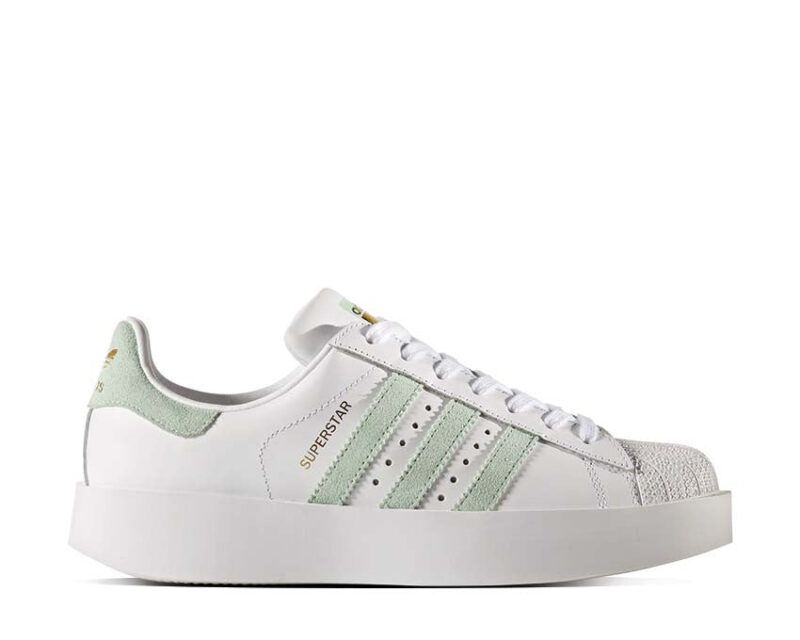 Adidas Superstar Bold White Green