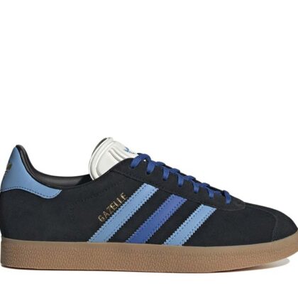Adidas Gazelle "Black Light Blue"