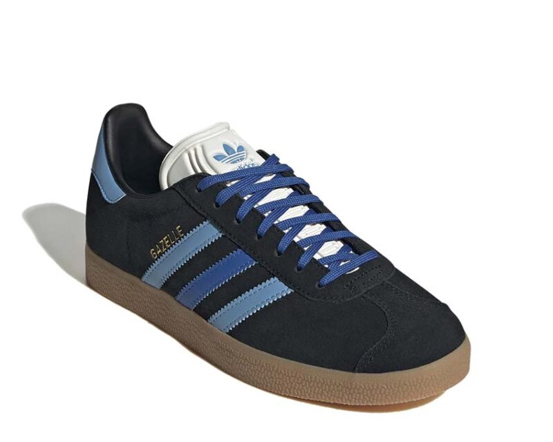 Adidas Gazelle "Black Light Blue" – Image 2