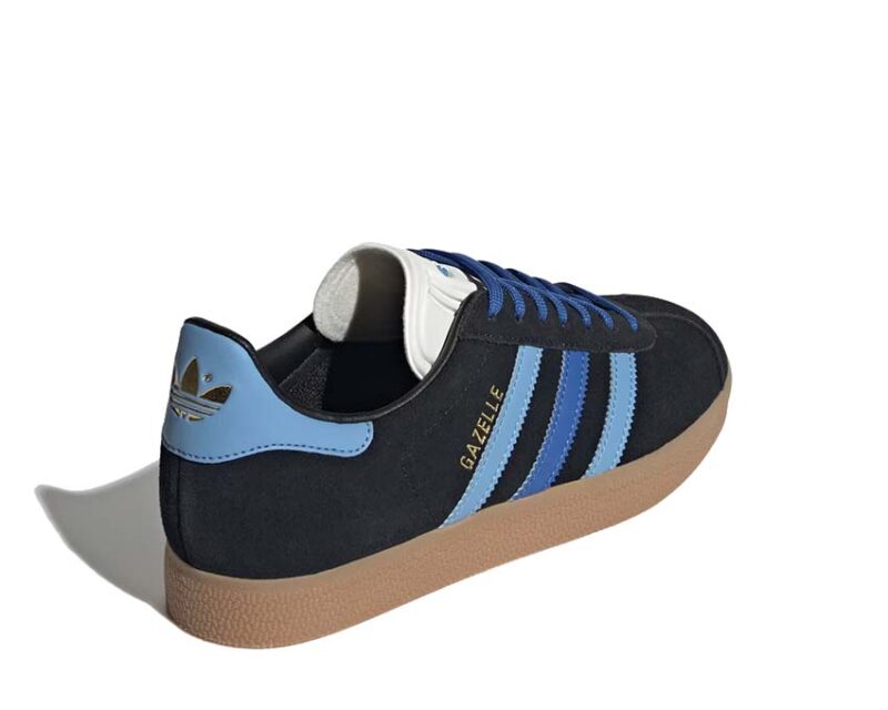 Adidas Gazelle "Black Light Blue" – Image 3