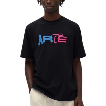 Arte Duo Print Logo T-shirt "Black"