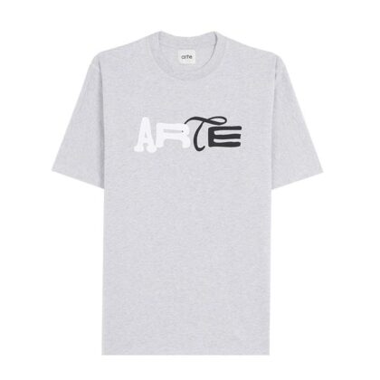 Arte Duo Print Logo T-Shirt "Grey"