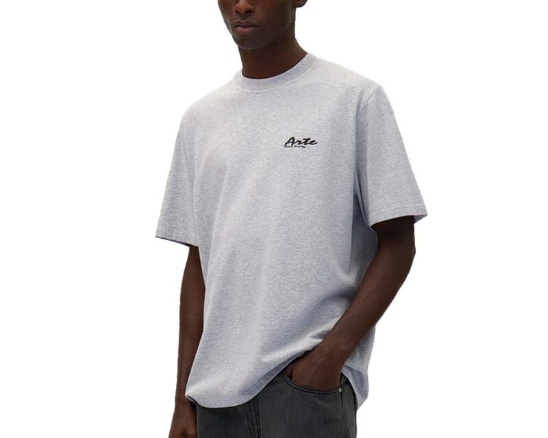 Arte Multicolor Print T-shirt "Grey"