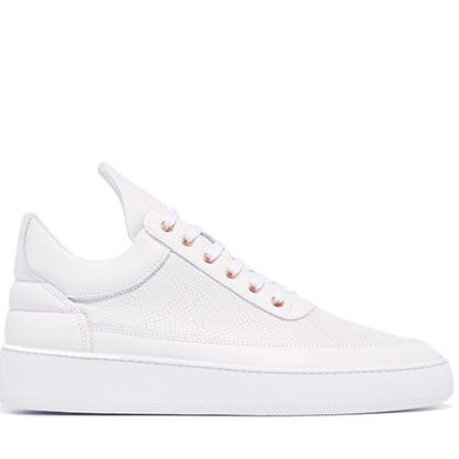 Filling Pieces Low Top Iguana White