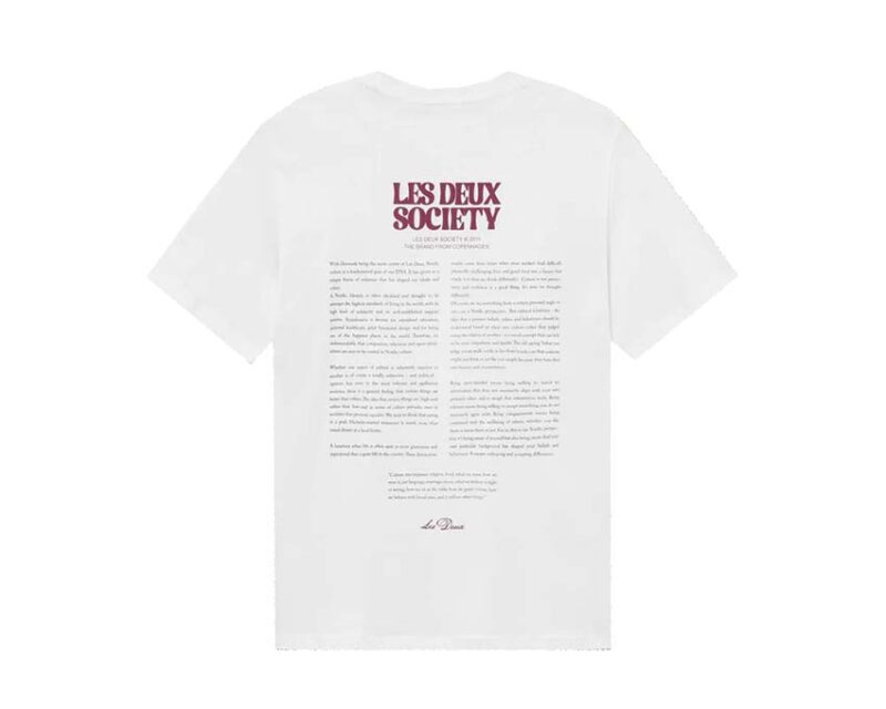 Les Deux Society T-Shirt – Image 3