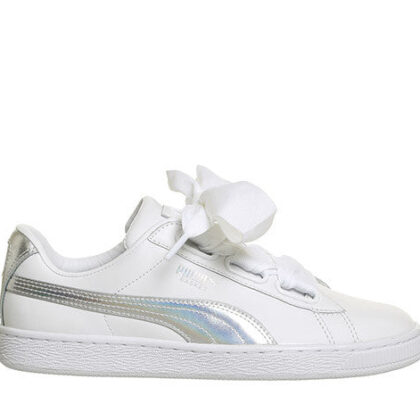 Puma Basket Heart Explosive White