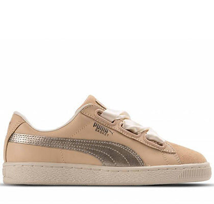 Puma Basket Heart Up Natural Vachetta