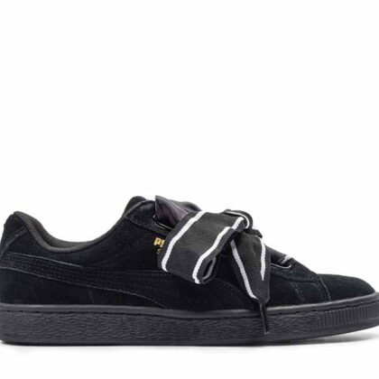 Puma Suede Heart Satin II Black