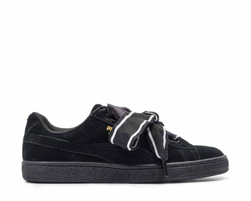 Puma Suede Heart Satin II Black