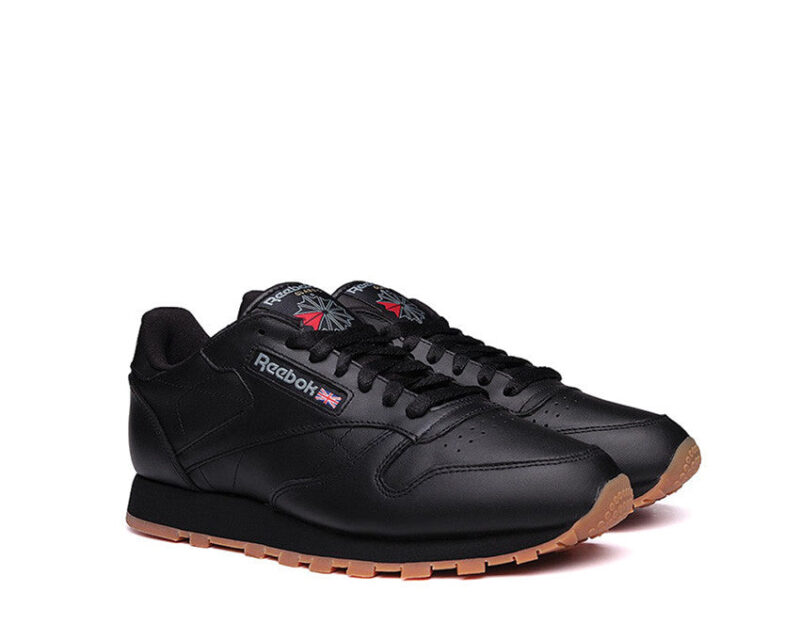 Reebok Classic Leather Black Gum – Image 2