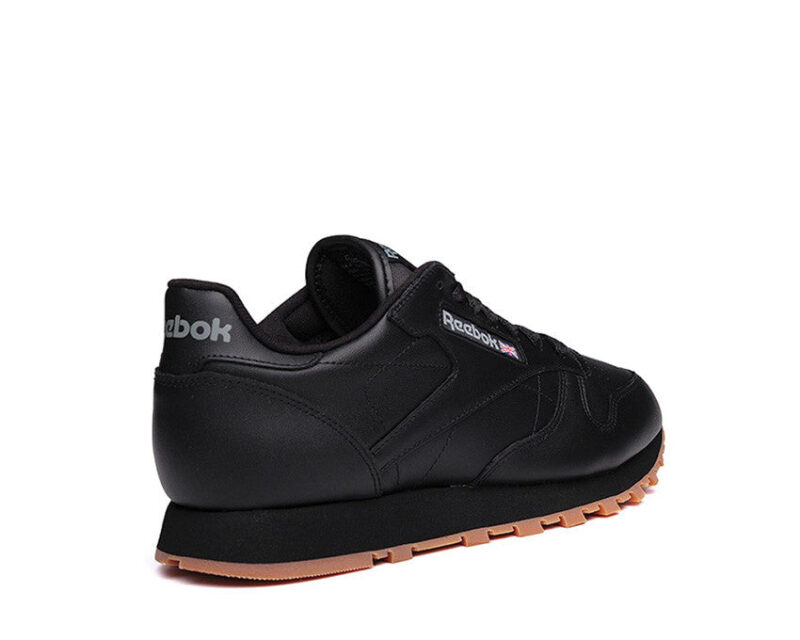 Reebok Classic Leather Black Gum – Image 3
