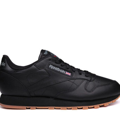 Reebok Classic Leather Black Gum