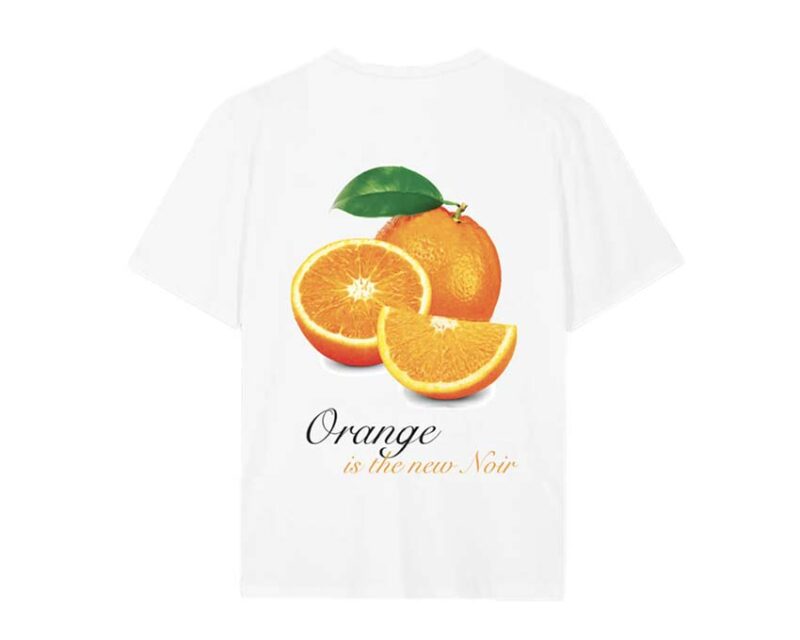 Noirfonce Orange is The New Noir Tee – Image 2