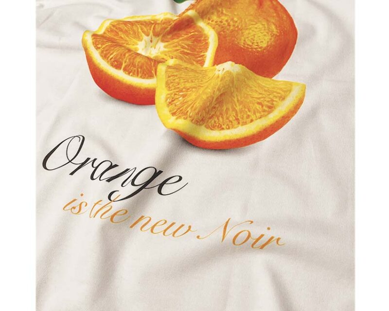 Noirfonce Orange is The New Noir Tee – Image 3