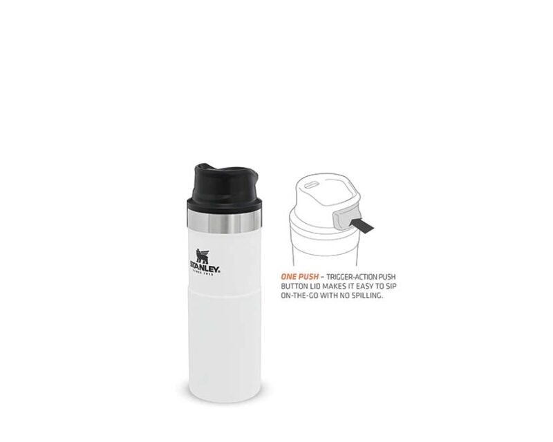 Stanley Classic Trigger-Action Travel Mug Polar – Image 3