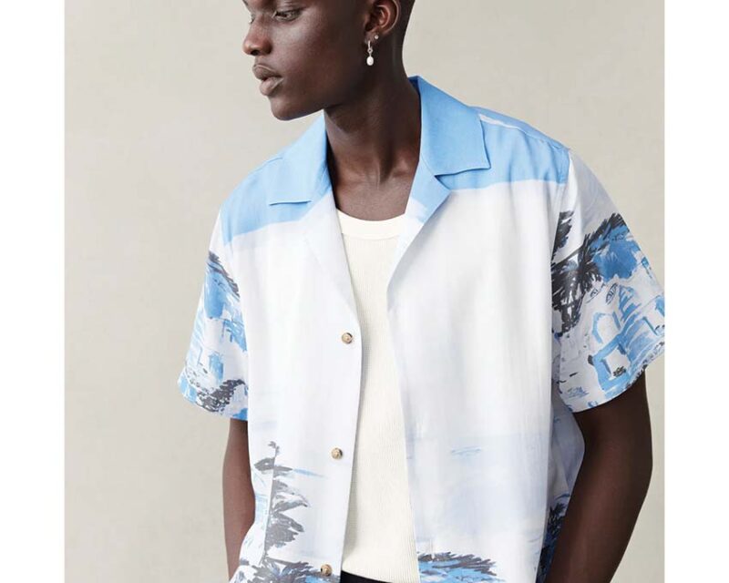 Les Deux Coastal AOP SS Shirt – Image 4