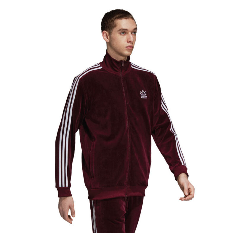 Adidas BB Velour Track Jacket – Image 3