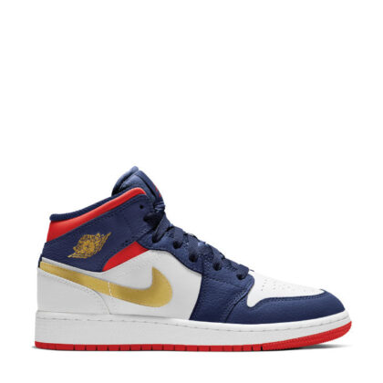 Air Jordan 1 Mid GS Olympic
