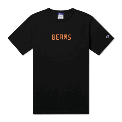 Champion X Beams Digital Logo Tee Black