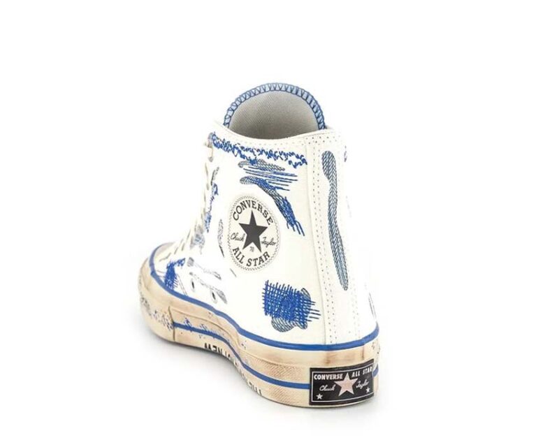 Converse All Star HI 70s Ader Error White Blue – Image 3