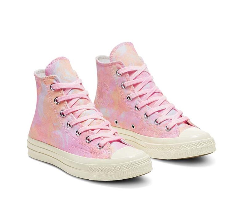 Converse Chuck 70 Beach Dye High Top Pink – Image 2