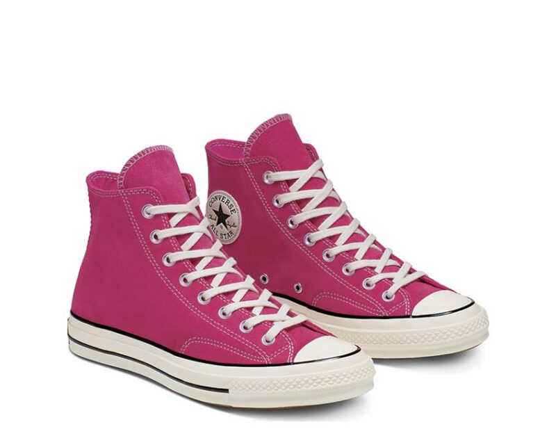 Converse Chuck 70 Hi Suede Prime Pink – Image 2