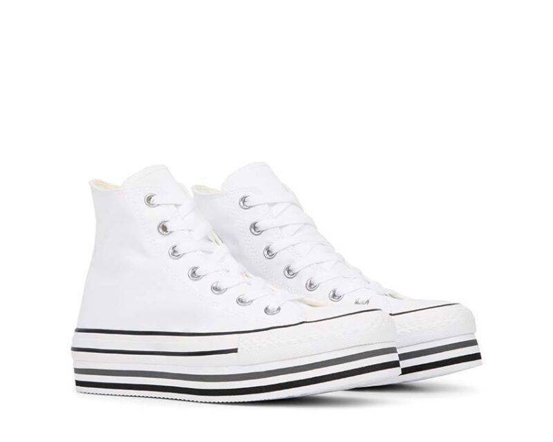 Converse Chuck Taylor All Star Platform High White – Image 2
