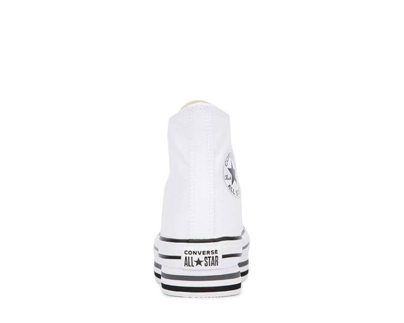 Converse Chuck Taylor All Star Platform High White – Image 4