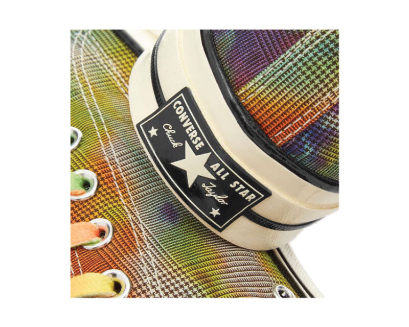 Converse Chuck 70 Tie Dye Plaid – Image 5