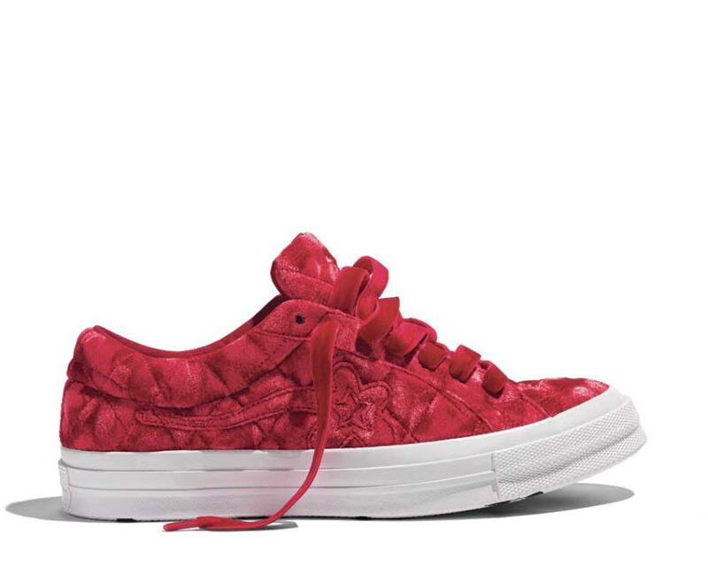 Converse Golf Le Fleur Velvet OX Barbados Cherry – Image 2