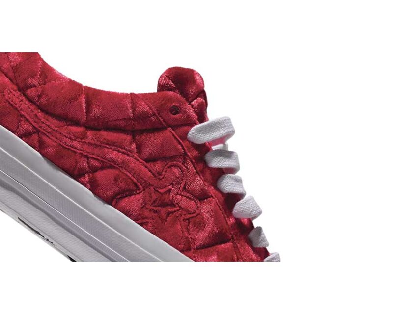 Converse Golf Le Fleur Velvet OX Barbados Cherry – Image 5