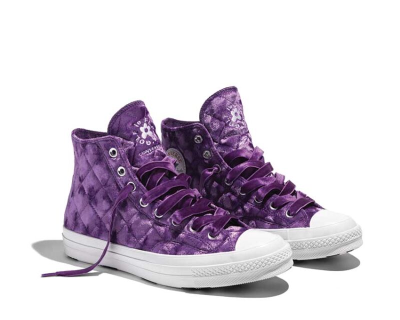 Converse Golf Le Fleur Velvet Chuck 70 Hi Tillandsia Purple – Image 3