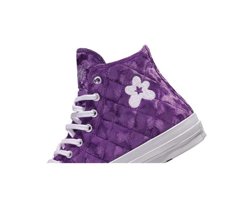 Converse Golf Le Fleur Velvet Chuck 70 Hi Tillandsia Purple – Image 5