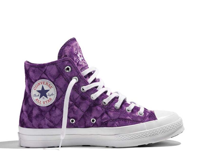 Converse Golf Le Fleur Velvet Chuck 70 Hi Tillandsia Purple – Image 2