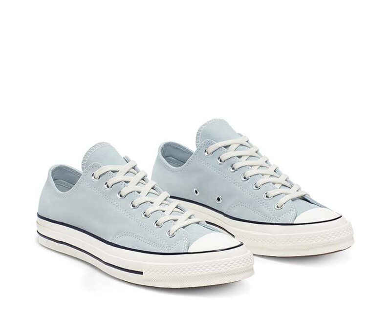 Converse Chuck OX Suede 70 Low Blue – Image 2
