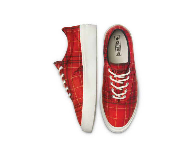 Converse Twisted Plaid Skid Grid Low Top – Image 3