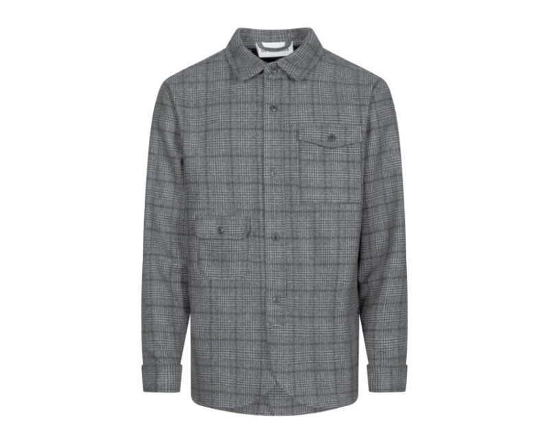 Han Kjobenhavn Army Shirt Grey Check