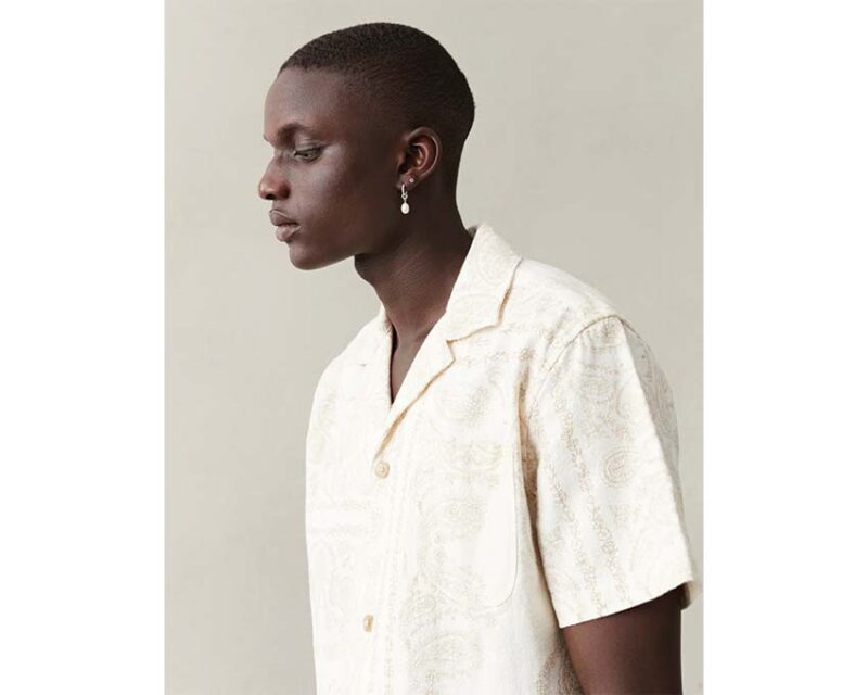 Les Deux Lesley Paisley SS Shirt – Image 3