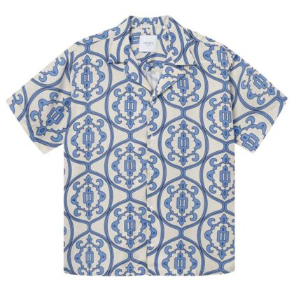 Les Deux Ornament AOP Tencel Shirt