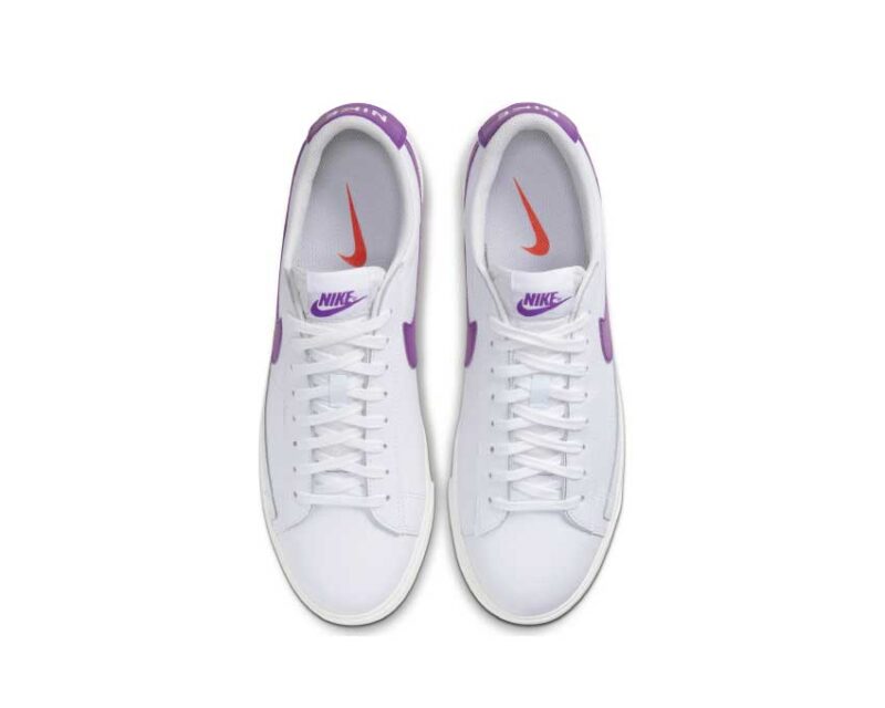 Nike Blazer Low Leather Purple – Image 4