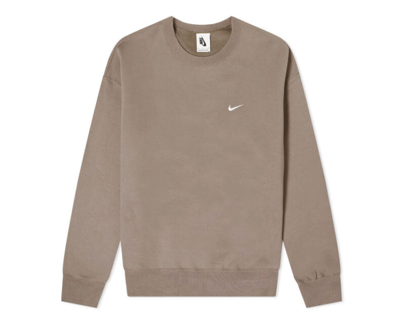 Nike M NRG Crew FLC Olive Grey
