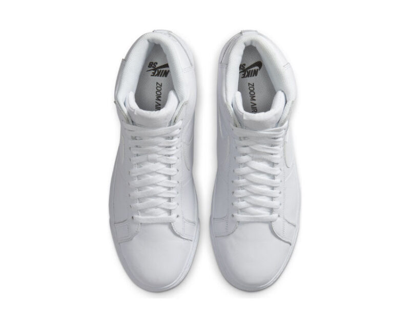 Nike SB Zoom Blazer Mid White – Image 3