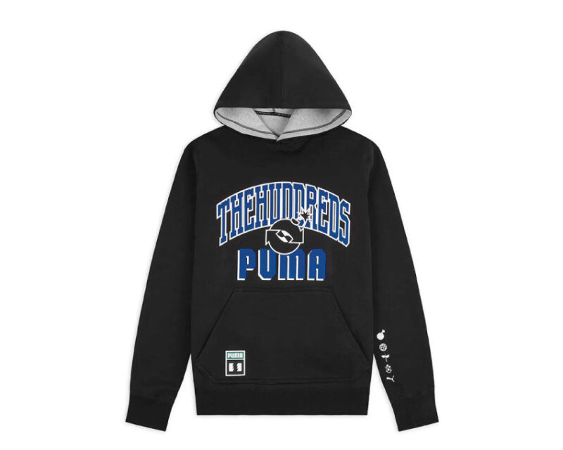 Puma x The Hundreds Black Hoodie