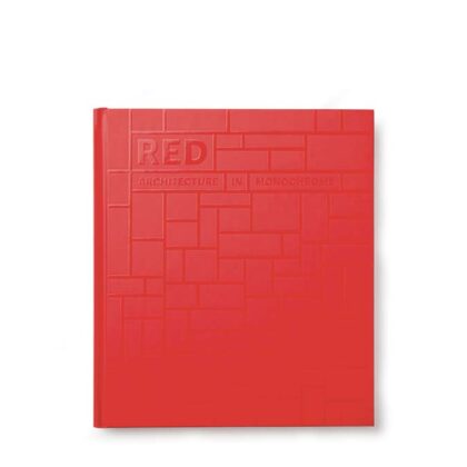 Red Architecture In Monochrome