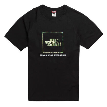 The North Face S/S Rag Red Box Black
