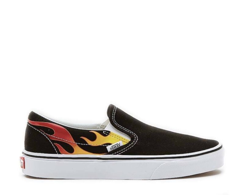 Vans Slip On Flames